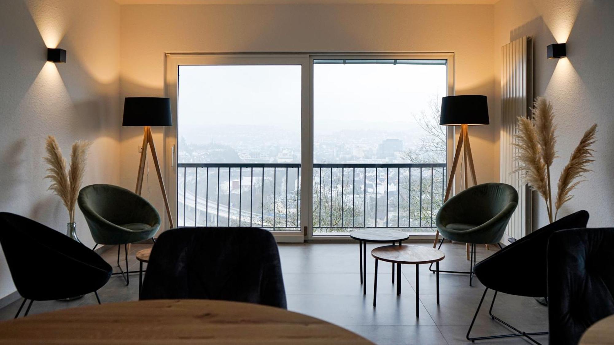 Si-View Doppelzimmer Mit Balkon Zimmer 1 - Hotel Siegen Esterno foto